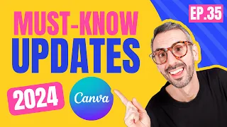 NEW in Canva! | Element Timing, Blur Brush, Chart Bar Race... | What's HOT in Canva 🔥 [Ep. 35]