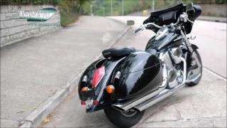 Honda VTX With Tsukayu Fairings and Hardbags