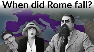 Rome didn't fall when you think it did