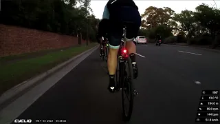 Carbon front wheel explodes on group ride