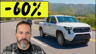 2024 Toyota Tacoma Sales Down 60%. Are Fanboys Leaving Toyota?