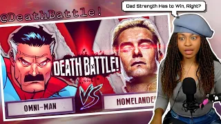 Omni-Man VS Homelander (Invincible VS The Boys) DEATH BATTLE | Reaction @deathbattle