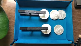 Coin Ping Test - American Silver Eagles - Type 1 and Type 2 first release