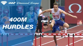 Karsten Warholm posts a European Record in the London 400m Hurdles - IAAF Diamond League 2019