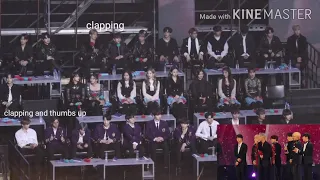 190601 GDA - [ENG SUB] Reaction to BTS Daesang (Album of the Year)