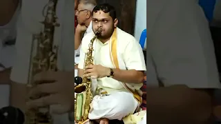 Saxophone 🎷|| Maha Ganapathi Namo Namo  || At Hangarkatte Rama Mandhira