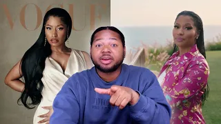 NICKI MINAJ x 73 QUESTIONS WITH VOGUE INTERVIEW | REACTION !