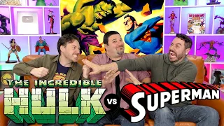 The EPIC crossover battle: Hulk vs Superman!