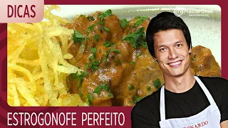 ESTROGONOFE DE CARNE com Leo Young | DICAS MASTERCHEF