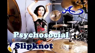 Slipknot - Psychosocial drum cover by Ami Kim (#42)