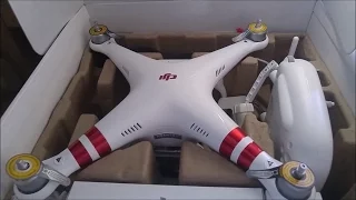 DJI Phantom 3 Standard Drone Unboxing and First Flight