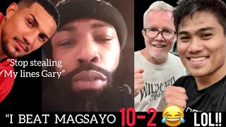 Gary Russell Jr SCREAMS ROBBERY “I beat Mark Magsayo 10-2” Delusional?