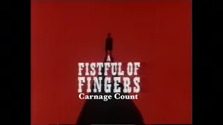 A Fistful of Fingers (1996) Carnage Count