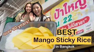 BEST MANGO STICKY RICE | Sells once a year for OVER 80 Years | Chinatown | Street Wander