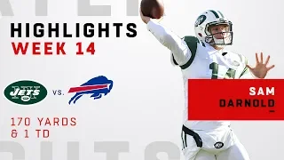 Sam Darnold Highlights vs. Bills