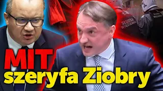 Mit szeryfa Ziobro. Chronił przestępców ścigał politycznych przeciwników.