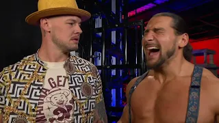 WWE RAW DREW MCINTYRE VS HAPPY CORBIN & MADCAP MOSS 03/28/22