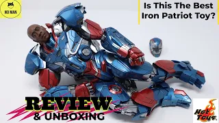 Hot Toys Review & Unboxing | Iron Patriot Avengers Endgame 1/6th Action Figure