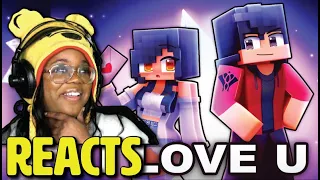 AyChristene Reacts I Love U  Loving Caliber Aphmau Official Aphmau