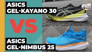 Asics Gel-Kayano 30 Vs Asics Gel-Nimbus 25 | Our verdict on the brand's high-cushioned favourites