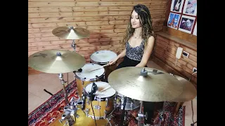 LED ZEPPELIN - ROCK AND ROLL - DRUM COVER by CHIARA COTUGNO