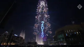 Happy new year 2019 Dubai put on world record setting show 🇦🇪