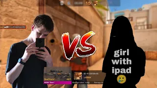 1v1 AWP with Ipad Girl !!! ** I lost !?! 🥲 ** 🔥😵🎯 | Standoff 2 0.21.2