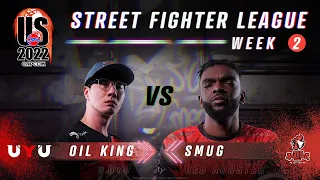 Oil King (Rashid) vs. Smug (Balrog) - FT2 - Street Fighter League Pro-US 2022 Week 2