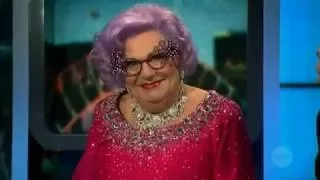 Dame Edna on The Project