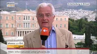 Griechenland: Alexander von Sobeck über die Stimmung in Athen am 27.06.2015