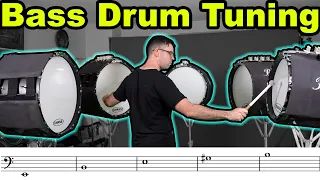 Marching Bass Drums: The Ultimate Tuning Guide