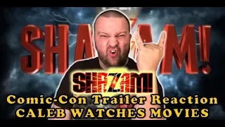 SHAZAM! COMIC CON TRAILER REACTION
