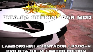 GTA SA Special Car Mod - Lamborghini Aventador Pro GTA SA-M Limited Edition