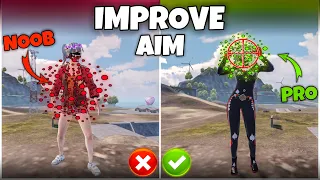 HOW TO IMPROVE AIM FOR MORE HEADSHOTS IN CLOSE RANGE🔥BGMI/PUBG MOBILE TIPS & TRICKS.