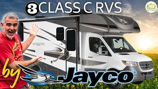 3 Awesome Jayco Class C RV Tours -  2024 Models