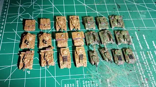 Update: Battletech Mercenary Vehicles Painting Project