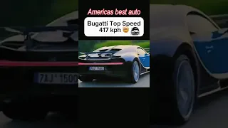 BUGATTI CHIRON TOP SPEED ON AUTOBAHN 🇩🇪 (417 KPH) #shortsfeed #shorts