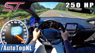 250HP FORD FIESTA ST MK8 on AUTOBAHN [NO SPEED LIMIT] by AutoTopNL