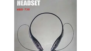 مراجعة سماعة Bluetooth stereo headset HBS-730