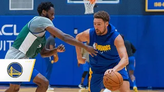 Inside The Dubble | Klay Thompson Returns to the Court at Warriors Minicamp | Sept. 25, 2020