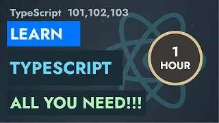 All you need to learn typescript | React Typescript