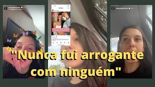 Ana Castela falando sobre polêmica no caldas country!! Storys da Ana castela!!