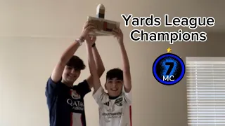 Yards League Champions MC7- Trophy Lift