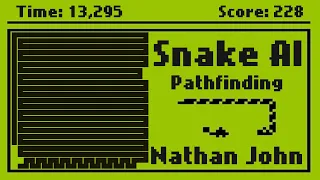 🐍🤖 Snake AI • Pathfinding (Nathan John)