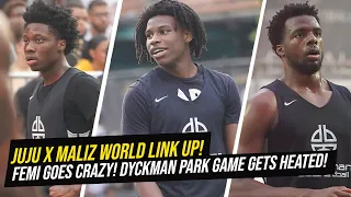 Malachi Smith and Juju INVADE Dyckman Park Basketball! Femi Okudale GOES FOR 30! MUST WATCH! 🔥🤯