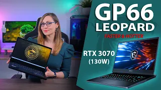 The Fastest RTX 3070 Laptop Yet - MSI GP66 Leopard Review