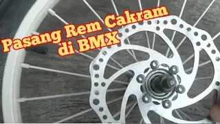 Pasang Rem Cakram di BMX