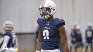 First look at Auburn 5-star WR Cam Coleman - Auburn Spring Camp