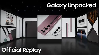 Galaxy Unpacked February 2022: Official Replay | Samsung Indonesia