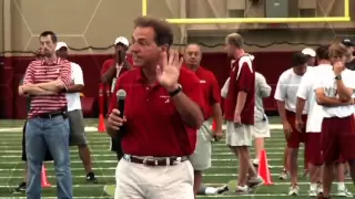 Check-In Speech given by Nick Saban at NSFC 2013